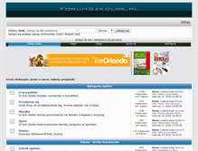 Tablet Screenshot of forumszkolne.pl